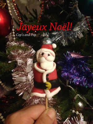Recette Chamallow pop Papa Noël