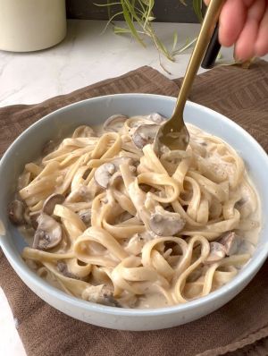 Recette Du one pan pasta aux champignons