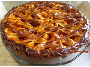 Recette Tarte briochée aux abricots