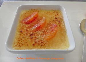 Recette Crème brûlée à l’orange sanguine – Recettes autour d’un ingrédient # 108