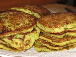Recette Blinis courgettes