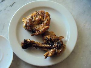 Recette Cuisses de poulet au grill, repas anti-cholestérol