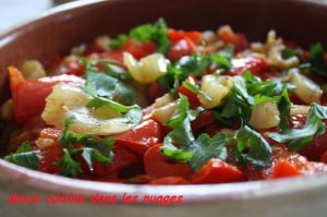 Recette Poivrons et fenouil confits à l'huile de noix de coco