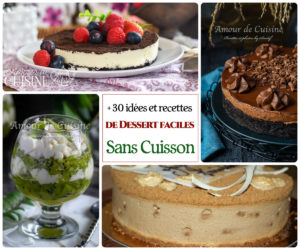 Recette +30 Recettes de dessert sans cuisson