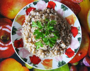 Recette Sarrasin aux champignons (Paris, cèpes) - vegan - Russie