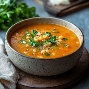 Recette Soupe Lentilles Carottes : Recette Facile et Savoureuse