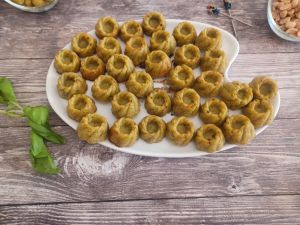 Recette Bouchées financiers au thé vert matcha