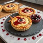 Recette Spooky Cherry Eyeball Pies