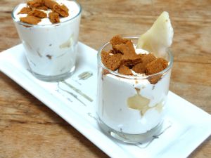 Recette Verrine poires spéculoos