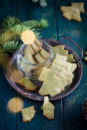 Recette Biscuits au thé matcha