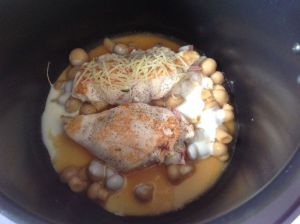 Recette COOKEO - filet de poulet façon cordon bleu