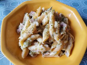 Recette One pot pasta brocolis jambon de volaille au Cookéo