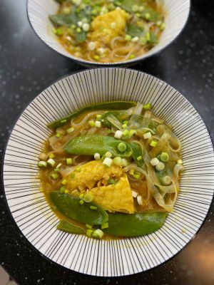 Recette Dos de cabillaud au curry thaï jaune