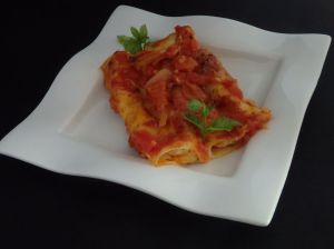 Recette Cannellonis au bruccio et à la menthe