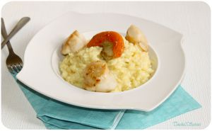 Recette Risotto aux noix de St Jacques