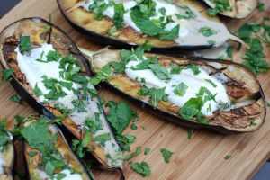 Recette Rouleaux d’aubergine farcis au fromage