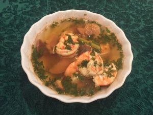Recette Soupe Acidulée Aux Crevettes,Shrimp Soup Thai