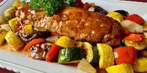 Recette Sheet Pan Glazed Pork Tenderloin with Vegetables