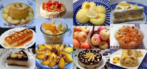 Recette Desserts et entremets aux pommes