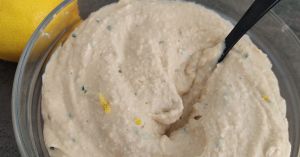 Recette Houmous au citron