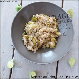 Recette Risotto aux choux de Bruxelles