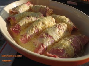 Recette Endives Gratinées au Jambon