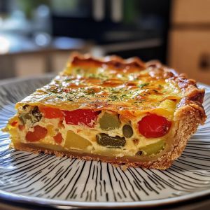 Recette Quiche Légumes Légère : Recette Facile et Savoureuse