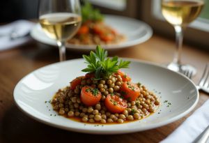 Recette Accord parfait : lentilles morteau et vin du Jura