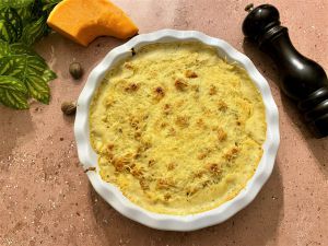 Recette Gratin de potiron à la béchamel