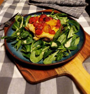 Recette Bruschettas à crème de Haricots blancs et Tomates rôties