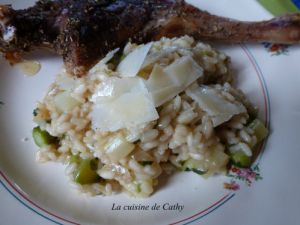 Recette Risotto aux asperges vertes