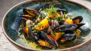 Recette Salade de moules à l’orange