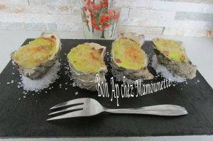 Recette Huîtres chaudes, Illuminations à st Malo et à l'année prochaine