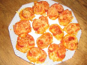 Recette Palmiers au jambon et tomate