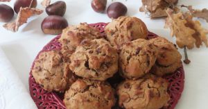 Recette Cookies à la farine de châtaigne et aux pépites de chocolat noir