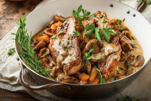 Recette Tendrons de veau mijotés, mon exploration d’une sauce crème aux champignons des bois