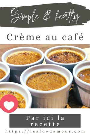 Recette Crème au café gourmande