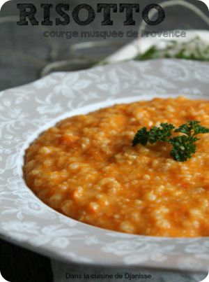 Recette Risotto à la courge musquée de Provence au Thermomix – #Vegan