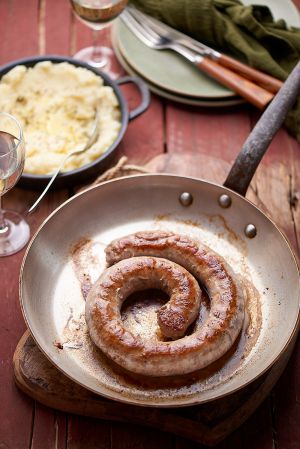 Recette Saucisse purée maison (à la poêle, au four et au airfryer)