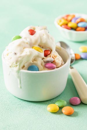 Recette Glace aux smarties