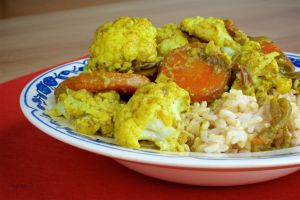 Recette Curry de chou-fleur (Vegan)
