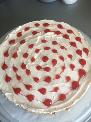Recette Cheesecake  aux fraises