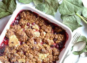 Recette Crumble de fruits rouges