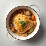 Recette Dolly’s Chicken and Stuffing Casserole