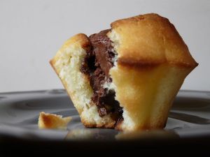 Recette Muffins au coeur nutella