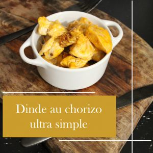 Recette Ultra Simple : Dinde au Chorizo