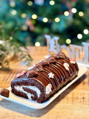 Recette Bûche Kinder Bueno