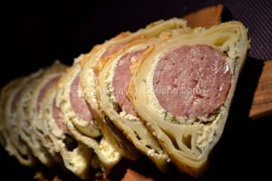 Recette Saucisse De Morteau Feuilletée Au Roulé Aux Fines Herbes