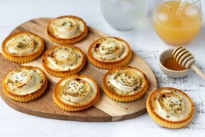 Recette Tartelettes au chèvre et miel