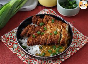 Recette Aubergine panée à la chapelure panko façon katsu curry japonais mais végétarien